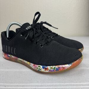 Nobull Black Impact Daisy Athletic Gym Trainer CrossFit Sneakers M 8/W 9.5